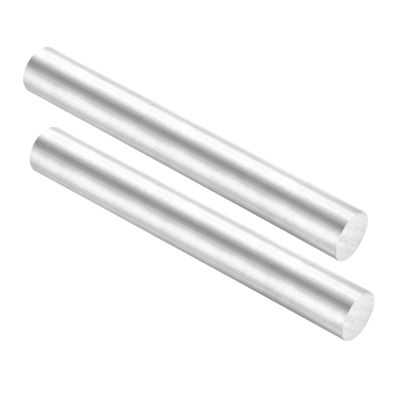 QUARKZMAN 2-Pack Aluminum Round Rods, 26 mm x 203 mm, for Lathe