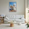 5D Diamond Painting Sky and Boat Kit, Round Diamonds, 35 x 45 cm, W-8093 view 3