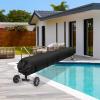 Pool Reel Cover with Adjustable Strap, Waterproof 420D Oxford Fabric view 3