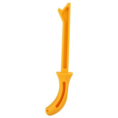 Safety Push Stick for Table Saws, Ergonomic Yellow ABS Design