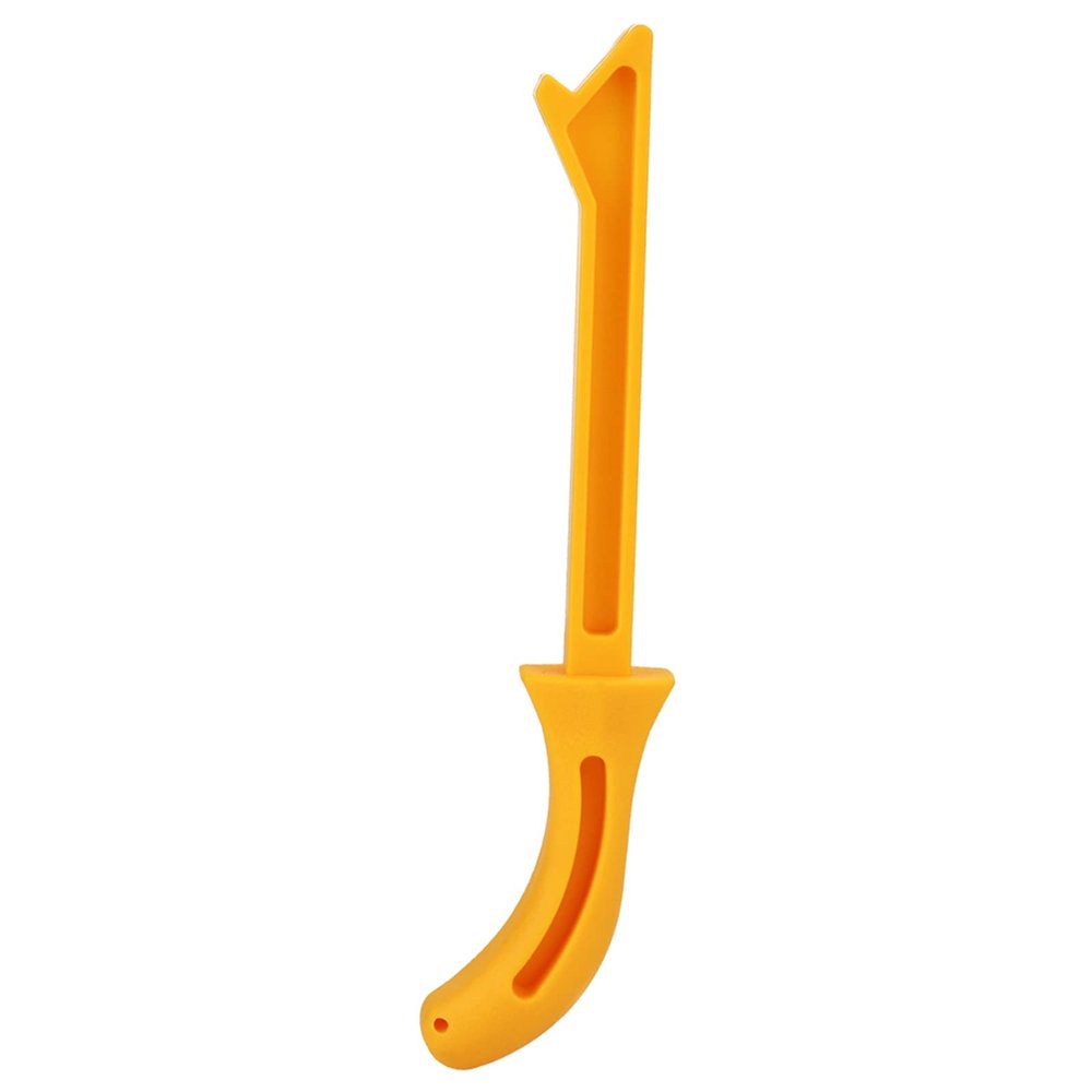 Safety Push Stick for Table Saws, Ergonomic Yellow ABS Design