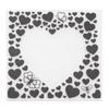 TEHAUX Heart Stencil Die for Crafting view 1