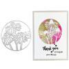 Metal Flower Die Cut Template view 2