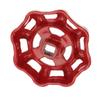 Cast Iron Metal Valve Handle for Water Shut-Off Valves, Red view 1