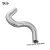 URPIZY Pellet Stove Fresh Air Intake Kit, 2-Inch, 60-Inch Aluminum Flex Hose view 2