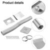 URPIZY Pellet Stove Fresh Air Intake Kit, 2-Inch, 60-Inch Aluminum Flex Hose view 4