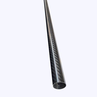 WUUKEPSG 3K Carbon Fiber Tube, Glossy Matte, 16 × 14 × 1000 mm