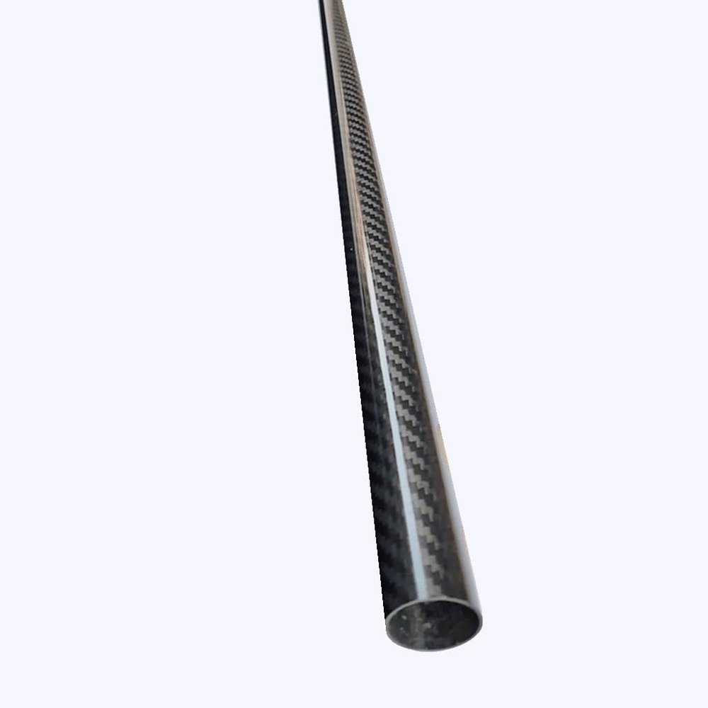 WUUKEPSG 3K Carbon Fiber Tube, Glossy Matte, 16 × 14 × 1000 mm