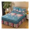 MOVDARL Princess-Style Bedspread Cover with Skirt, 150 x 200 cm view 2
