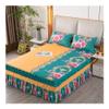 MOVDARL Princess-Style Bedspread Cover with Skirt, 150 x 200 cm view 3