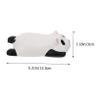 Panda PU Mouse Wrist Rest, White, Lightweight view 2