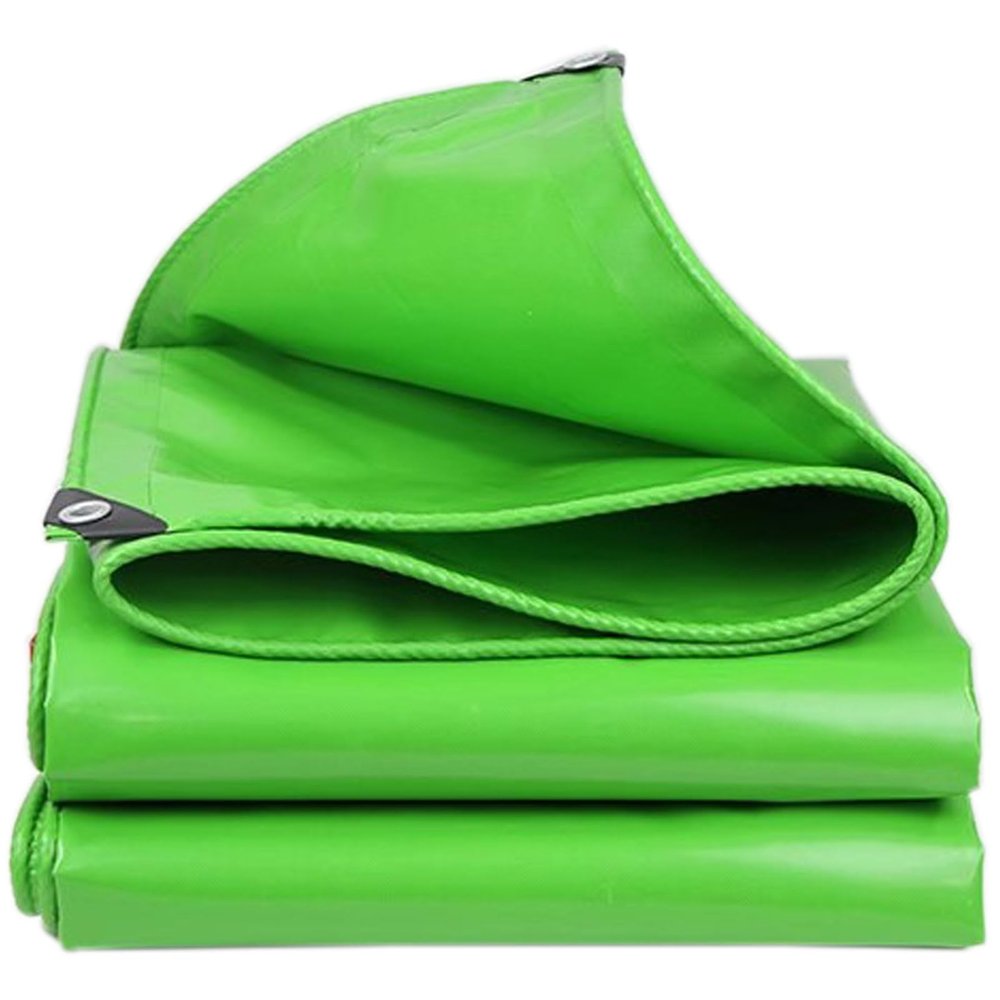 Waterproof Tarp 5 x 14 m, PVC Cover with Grommets and Reinforced Corners
