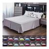 MOVDARL 1-Piece Pleated Bed Skirt, Soft Satin Fabric, Custom-Fit, 38 cm Drop (No Platform) (CQ005-18, Queen Size, 153 x 203 x 38 cm) view 3