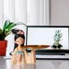 Ymxygz Resin Lady Statue Tray, Chinese-Style Figurine view 3