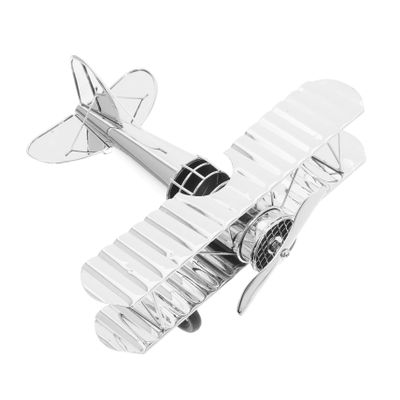 VICASKY Vintage Iron Model Airplane Desk Decor