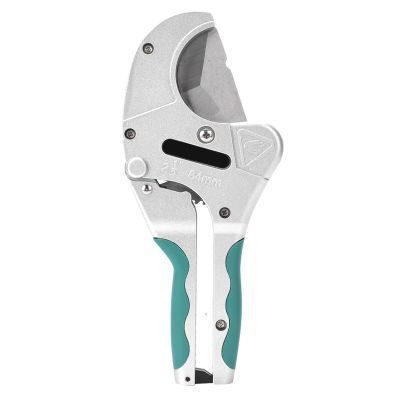 PVC Pipe Cutter, Ratcheting PVC Pipe Shears, 2-1/2 in (64 mm), for PVC, CPVC, PP, PEX, and PE
