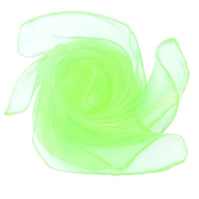 YKAFADE 30-Pack 60 x 60 cm Juggling Scarves, Green #2