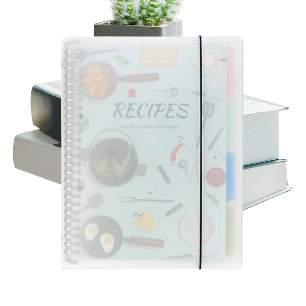 Blank Recipe Journal Notebook