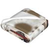 QGGHNISD Cute Happy Birthday Pug Puppy Flannel Blanket, 40 x 30 in view 4