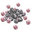 HiyyFloy 16 mm Round Wooden Beads, 30-Piece Animal-Shaped Spacer Bead Set for Cord Bracelets view 1