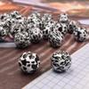 HiyyFloy 16 mm Round Wooden Beads, 30-Piece Animal-Shaped Spacer Bead Set for Cord Bracelets view 3