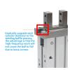 Double-Acting Pneumatic Parallel Gripper MHZ2-6S view 3