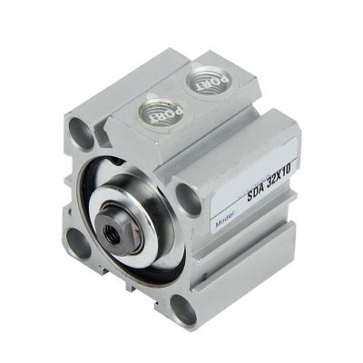 Pneumatic Air Cylinder, Thin Square SDA Series, Bore 40/50/63/80/100 (SDA63+1)