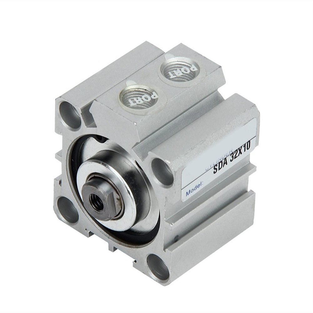 Pneumatic Air Cylinder, Thin Square SDA Series, Bore 40/50/63/80/100 (SDA63+1)