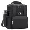 holuxer Large Expandable Double-Layer Lunch Bag for Men and Women view 1