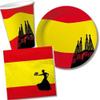 12 Red and Yellow Balloons for Spain-Themed Parties view 3