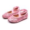 BOTCAM Princess Shoes for Girls, Size 25: Heeled Shoes, Glitter Dance Shoes, Costume Shoes, Sequin Ballet Flats, Mary Jane Princess Wedding Pumps, Elegant Cosplay Dance Shoes view 3