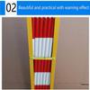 Mobile Accordion Safety Barrier, Yellow, 1.2 x 3 m view 3