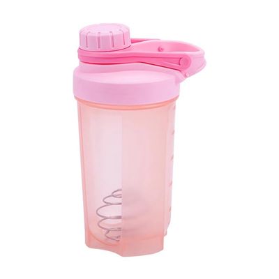 SUBLXPoten Sports Protein Powder Shaker Bottle, Leakproof Water Bottle for Gym, Fitness, Training, Cycling (500 ml, Pink)