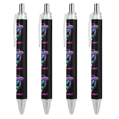 FJQWKLF Hairdressing Styling Is My Superpower Cute Ballpoint Pens for Women and Men, Retractable 0.5 mm, 4-Pack