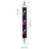 FJQWKLF Russian Eagle and Map of Russia Retractable Ballpoint Pen, 0.5 mm, 1 Pc view 2