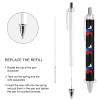FJQWKLF Russian Eagle and Map of Russia Retractable Ballpoint Pen, 0.5 mm, 1 Pc view 4