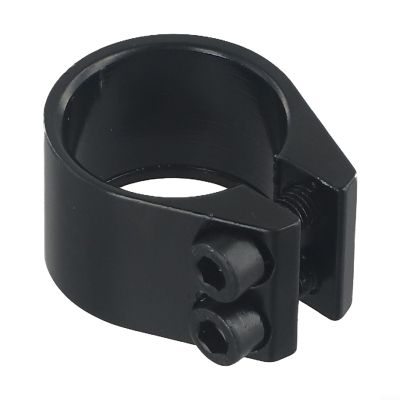 Gettimore Bicycle Seatpost Clamp, 31.8 mm, Dual-Layer, Heavy-Duty, Black