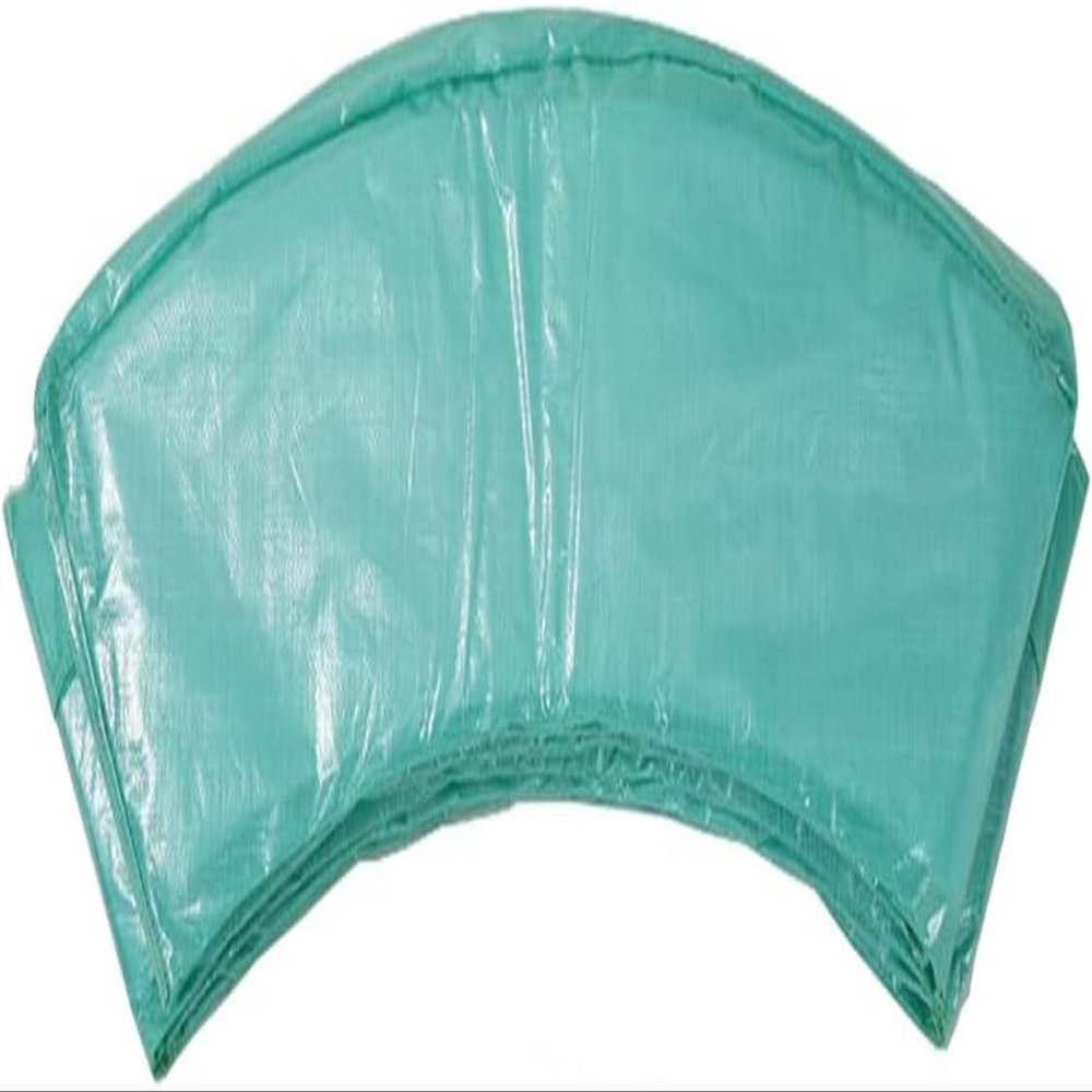 4 m Waterproof Trampoline Spring Cover, Green, for Round Trampolines