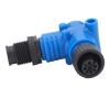 90° NMEA 2000 5-Pin IP67 Elbow Connector for Marine Networks view 2