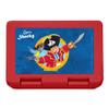 Spreadshirt Kpt'n Sharky with Saber and Parrot Lunch Box view 1