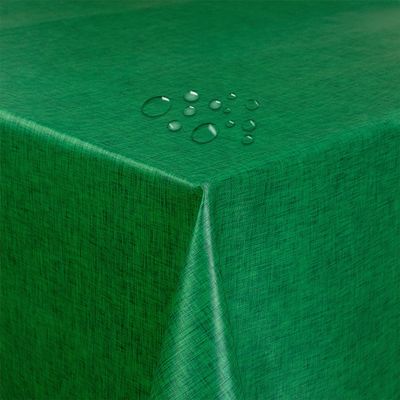 Leinenzauber Tablecloth, Dark Green, Square, 100 x 100 cm