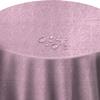 Leinenzauber Dusty Pink Oval Tablecloth 140 x 280 cm view 1
