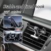 Car Phone Mount Base with Dual-Ball Head, Air Vent Clip view 2