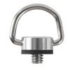 1/4-Inch Stainless Steel D-Ring Screw for DSLR Camera Tripods and Monopod Quick-Release Plates view 1