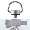 1/4-Inch Stainless Steel D-Ring Screw for DSLR Camera Tripods and Monopod Quick-Release Plates view 2
