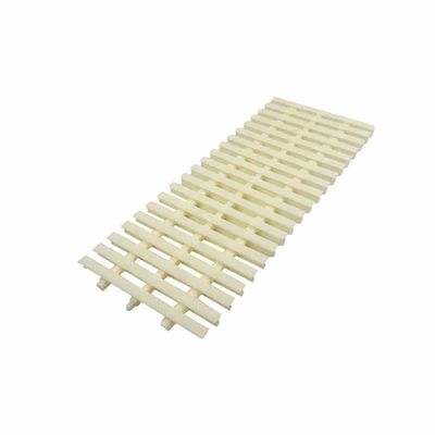 Pool Drainage Channel Grate, Anti-Slip, 25 x 100 cm, 10 Pieces
