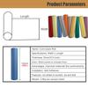 Self-Adhesive Cork Board, Wall-Mounted, 1.9 cm Thick, Frameless, 4 m Long, Pin-able and Stylish, Purple view 2