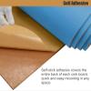 Self-Adhesive Cork Board, Wall-Mounted, 1.9 cm Thick, Frameless, 4 m Long, Pin-able and Stylish, Purple view 4