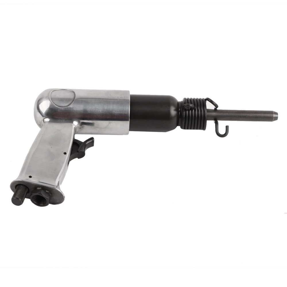 Round-Head Pneumatic Rivet Nut Gun, 190-Type Handheld Air Riveter, 1/4-Inch Inlet, 6–8 MPa