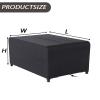AEXOIO Outdoor Furniture Cover 155 x 65 x 45 cm, 420D Oxford Fabric, Waterproof Rectangular Cover view 4
